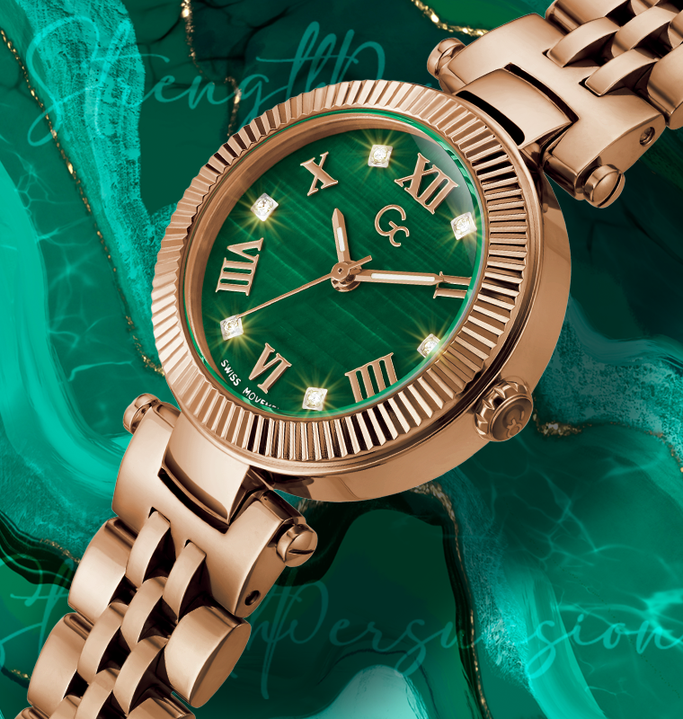 Small Gc Gc Flair Small Size Metal - Z02006L9MF | GUESS Watches US