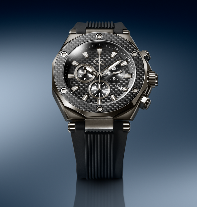 Gc Legacy Chrono Silicone watch