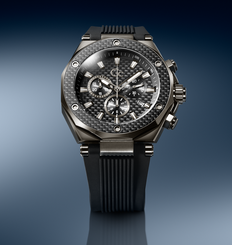 Gc Legacy Chrono Silicone watch