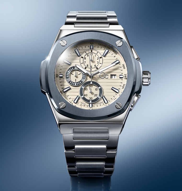 Gc Coussin Shape Chrono Metal - Y99023G1 | GUESS Watches US