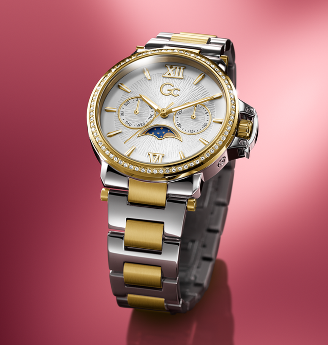 Z69003L6 Gc womens two tone watch