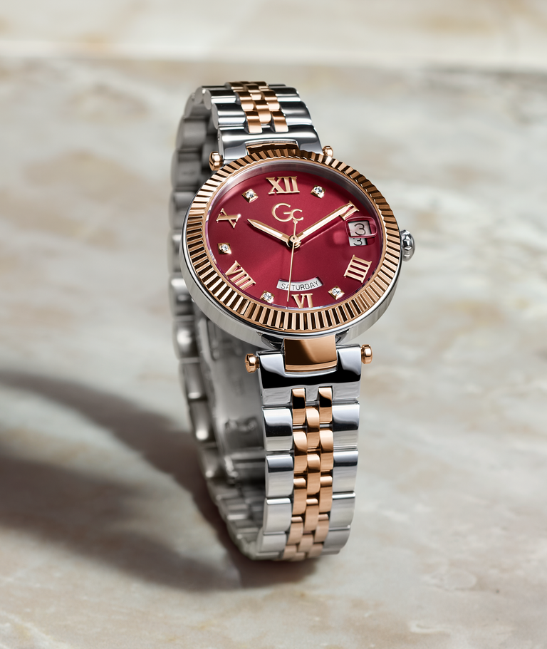 gc watch for women with red dial