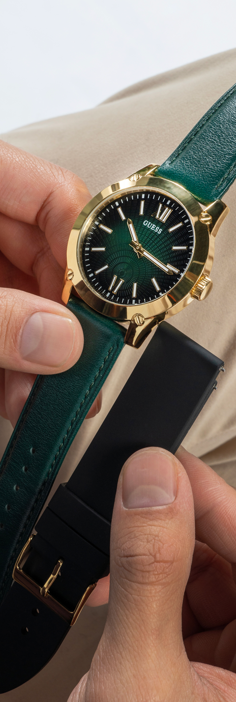 Wrist Watch Guess Couple Watch Price GUESS Mens Clear Multi