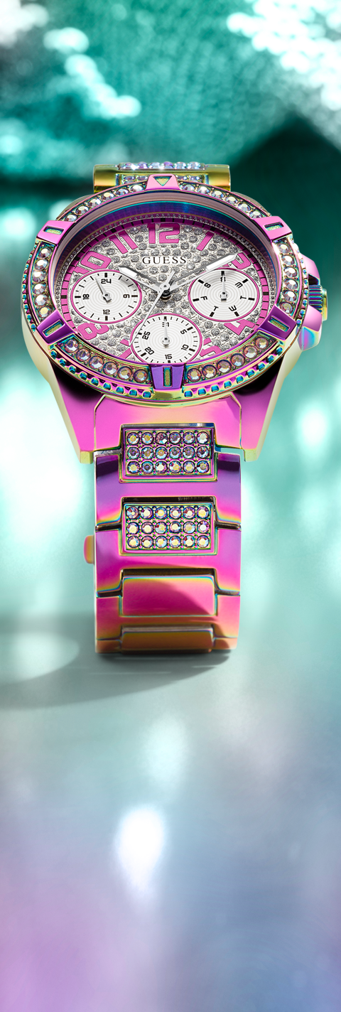 womens iridescent watch