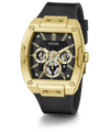 mens black and gold watch