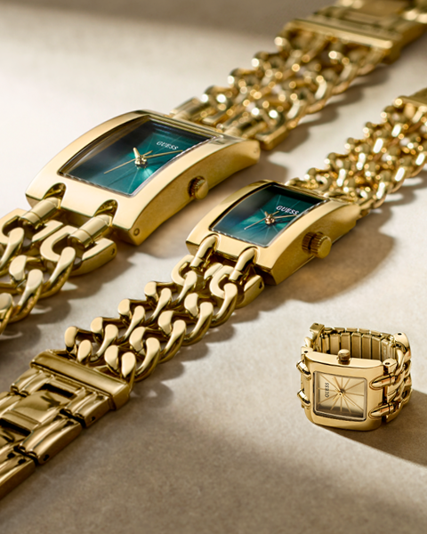 Mod collection watches in large, small and a ring