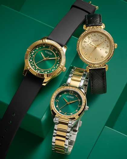 Guess watch set for couple clearance