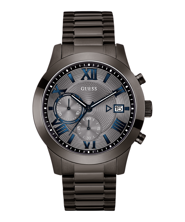 GUESS Mens Gunmetal Chronograph Watch U0668G2 GUESS Watches US