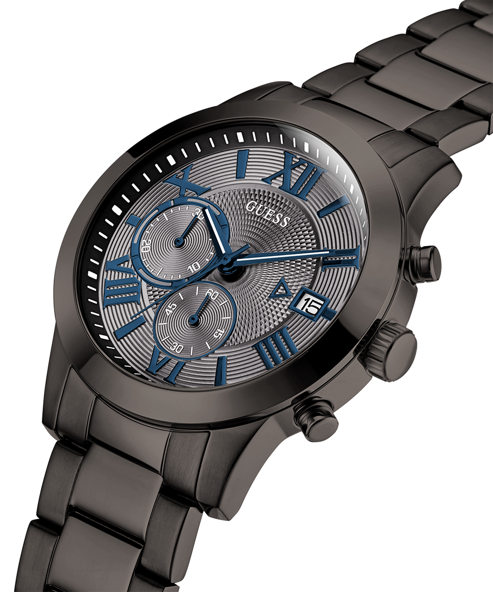 GUESS Mens Gunmetal Chronograph Watch U0668G2 GUESS Watches US
