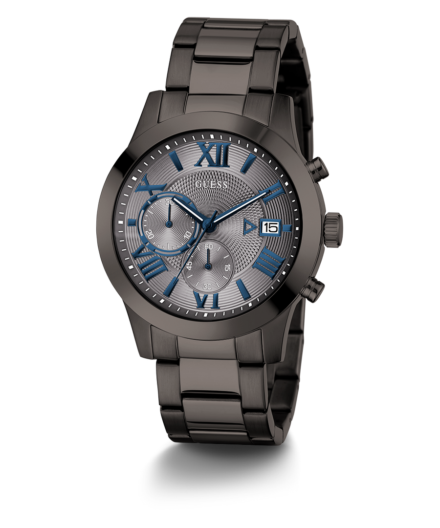 GUESS Mens Gunmetal Chronograph Watch U0668G2 GUESS Watches US