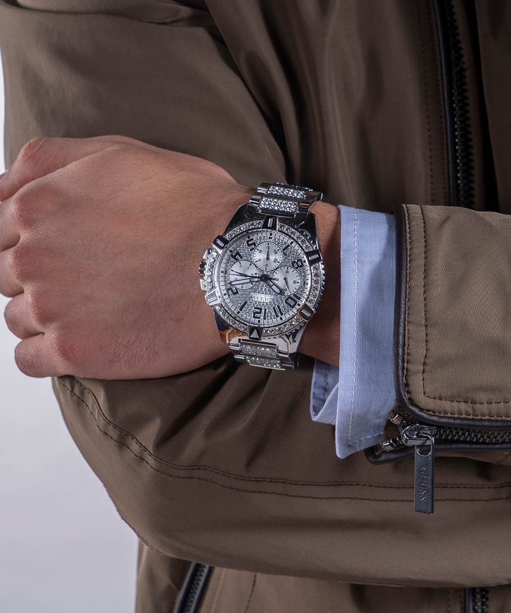 Timex Fashion Men's Black Dial Round Case Day Date Function Watch -TWE