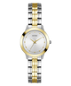 GUESS Ladies 30 Two Tone Analog Dress Watch