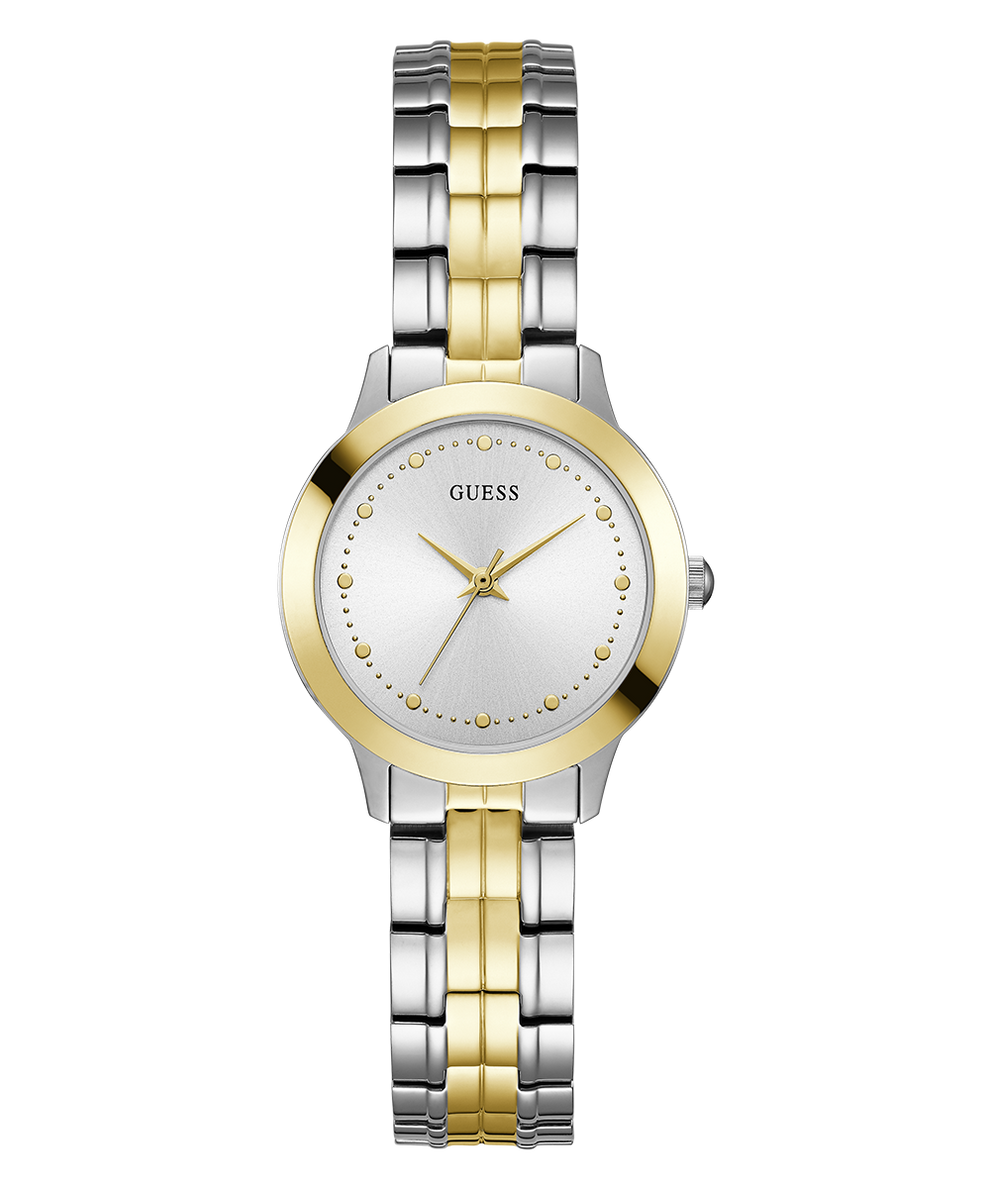 GUESS Ladies 30 Two Tone Analog Dress Watch