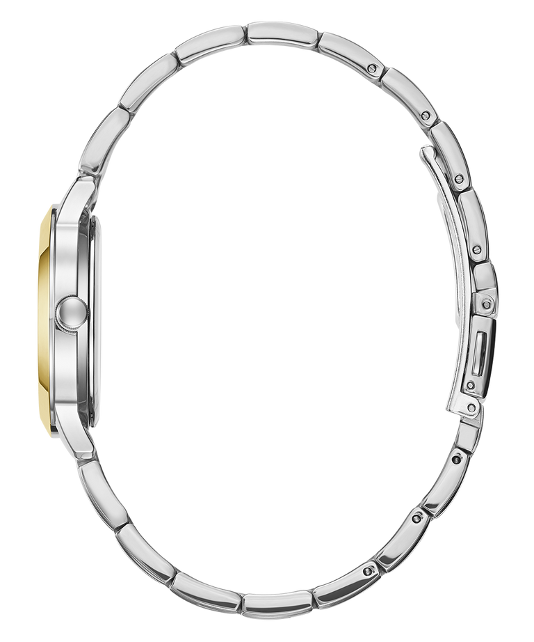 GUESS Ladies 30 Two Tone Analog Dress Watch