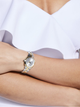 GUESS Ladies 30 Two Tone Analog Dress Watch