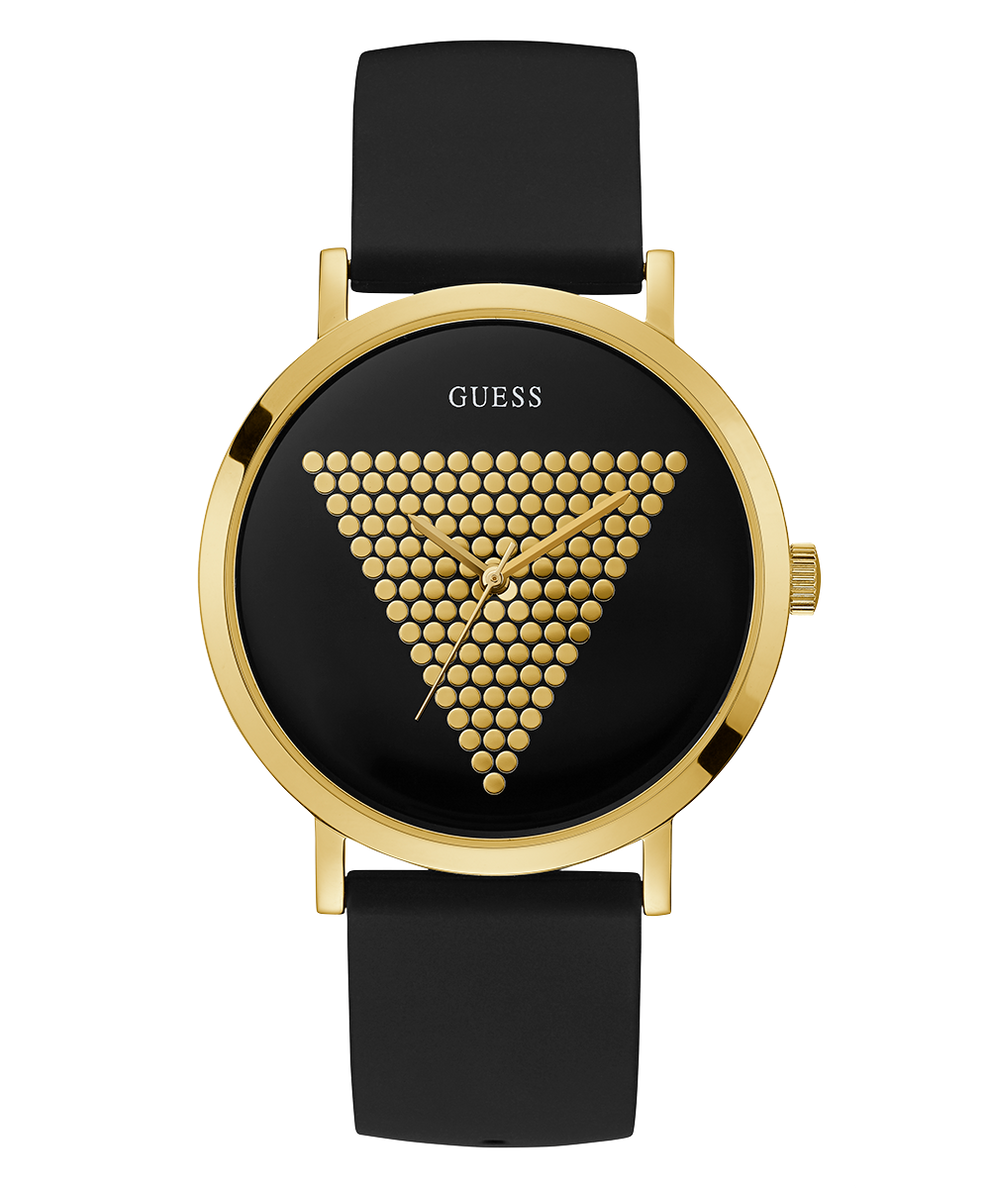 Reloj analogico GUESS para hombre en tono dorado y negro U1161G1 GUESS Watches US