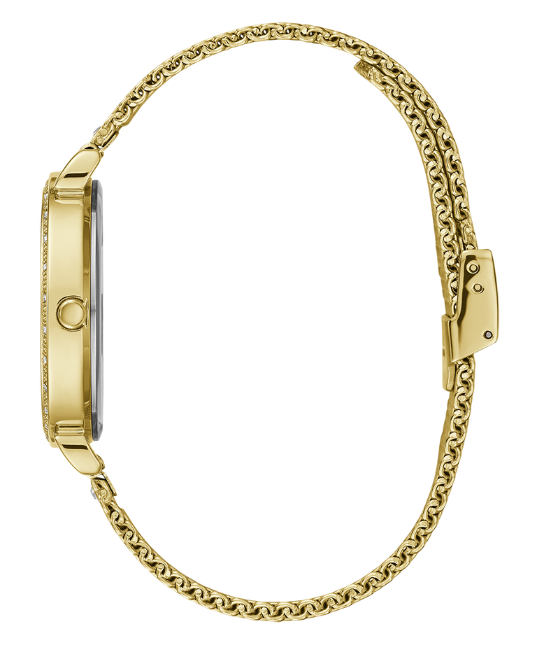 GUESS Ladies Gold Tone Analog Watch