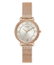GUESS Ladies Rose Gold Tone Analog Watch