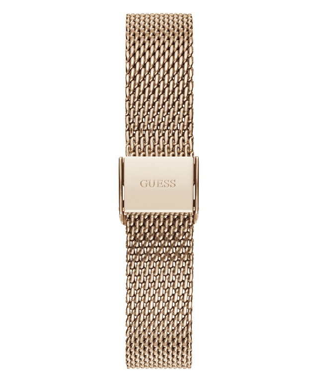 GUESS Ladies Rose Gold Tone Analog Watch