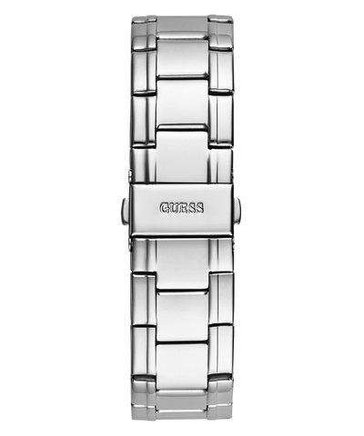 GUESS Mens Silver Tone Analog Watch