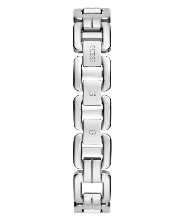 GUESS Ladies Silver 2-tone Analog Watch