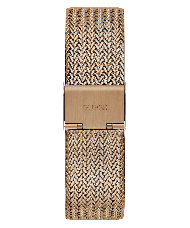 GUESS Ladies Rose Gold Tone Analog Watch