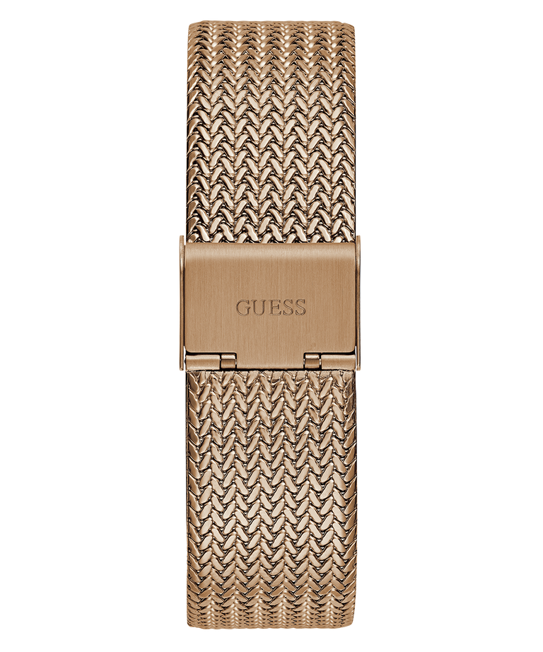 GUESS Ladies Rose Gold Tone Analog Watch