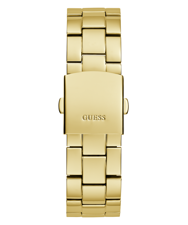 GUESS Mens Gold Tone Analog Watch
