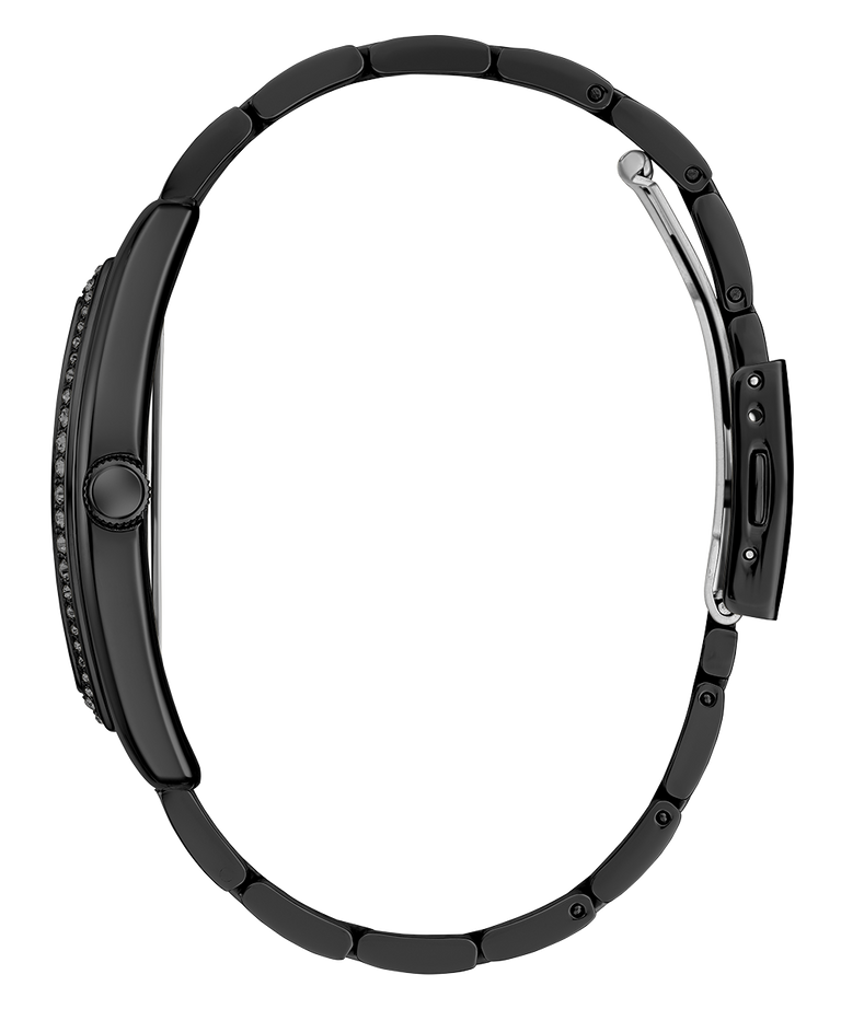 GUESS Mens Black Analog Watch
