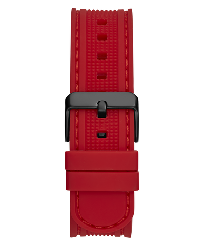 GUESS Mens Red Black Analog Watch