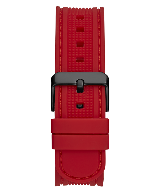 GUESS Mens Red Black Analog Watch