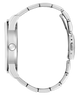 GUESS Mens Silver Tone Analog Watch