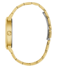 GUESS Mens Gold Tone Analog Watch