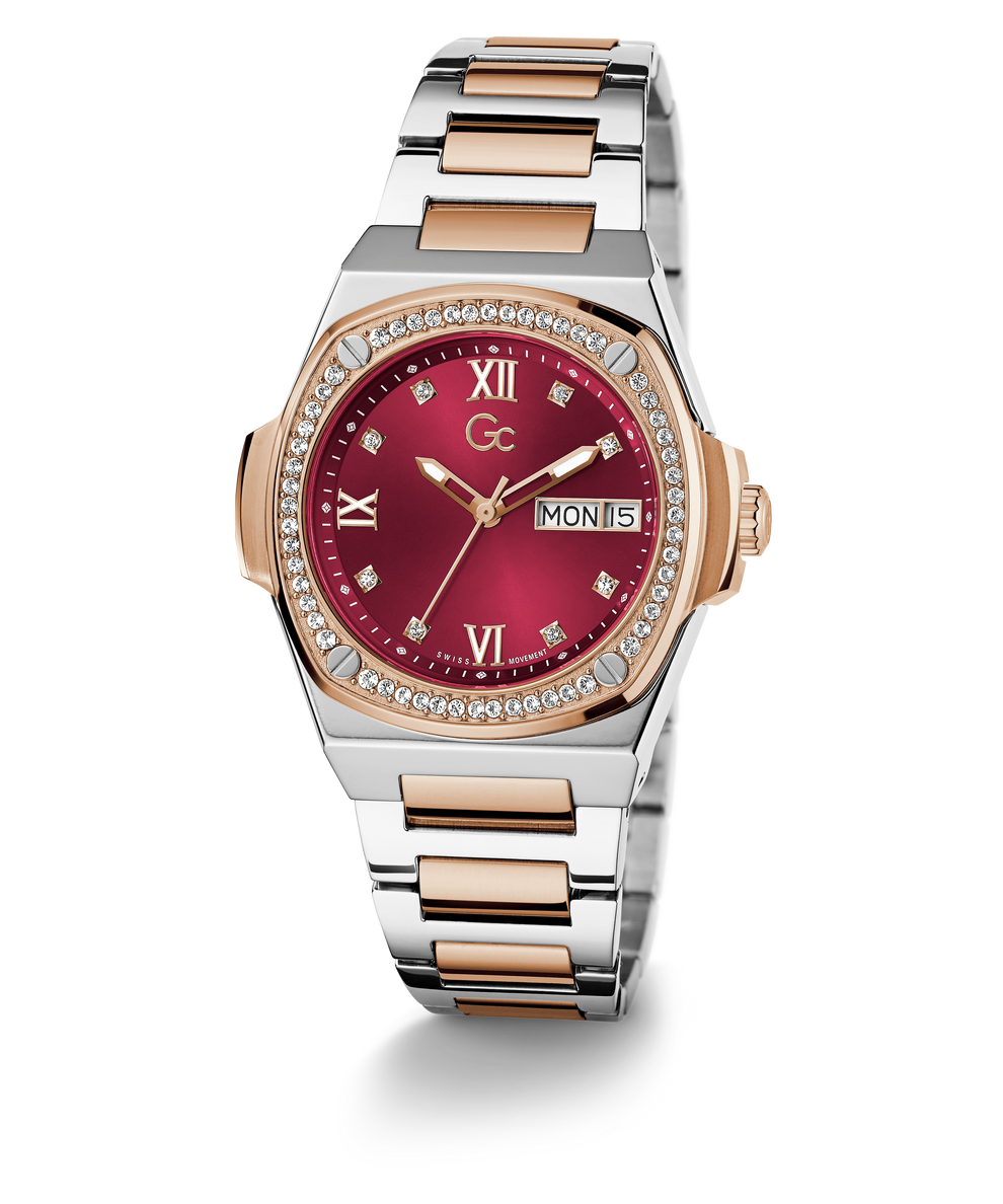 Gc Coussin Shape Lady Large Size Metal - Y98009L3MF | GUESS Watches US Gc Coussin Shape Lady Large Size Metal - Y98009L3MF | GUESS Watches US