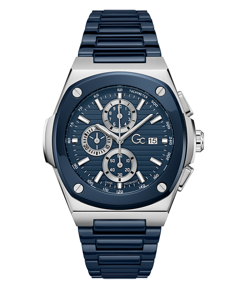 Y99019G7MF Gc Coussin Shape Chrono Ceramic