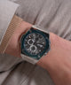 Y99022G5MF Gc Coussin Shape Chrono Metal watch on arm