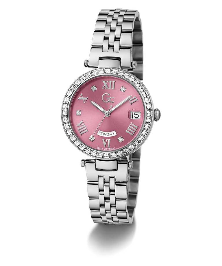 Z12010L9 watch with a pink face on a white background