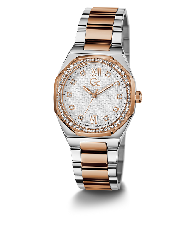 Gc Coussin Sleek Lady Mid Size Metal - Z25001L1MF | GUESS Watches US Gc Coussin Sleek Lady Mid Size Metal - Z25001L1MF | GUESS Watches US