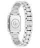 Silver Gc Plaza Mid Size Metal with a metal bracelet on a white background