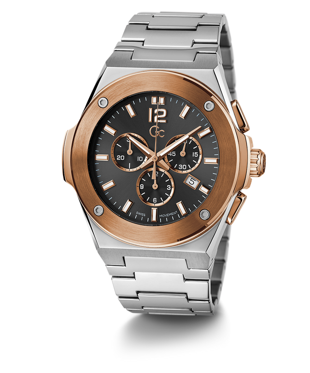 Gc Idol Chrono Metal Z33002G2MF GUESS Watches US