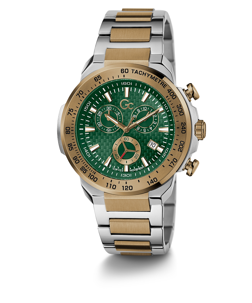 Gc First Class Chrono Metal - Z35002G9MF | GUESS Watches US