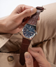 Z40003G7MF Gc Prodigy Multi Leather lifestyle hand holding watch