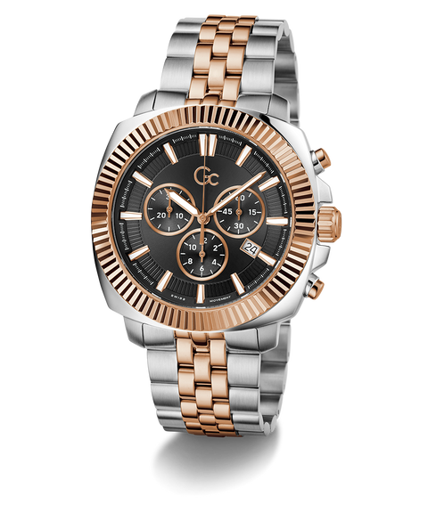 Gc Flair Coussin Chrono Metal - Z46001G2MF | GUESS Watches US