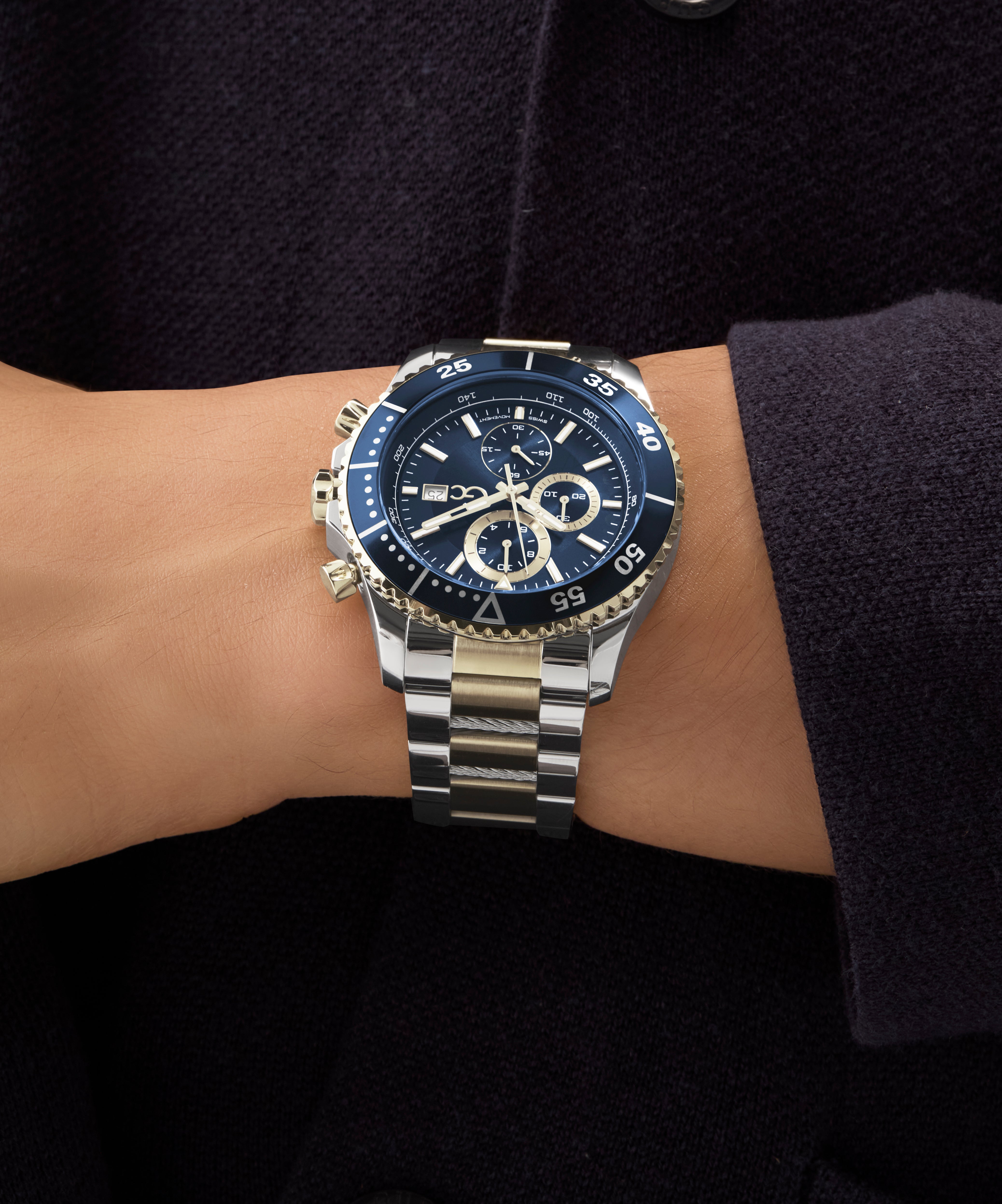 Gc SpeedRacer Chrono Metal - Z51007G7 | GUESS Watches US