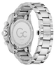 Gc SpeedRacer Chrono Metal Silver watch with detailed design on a white background