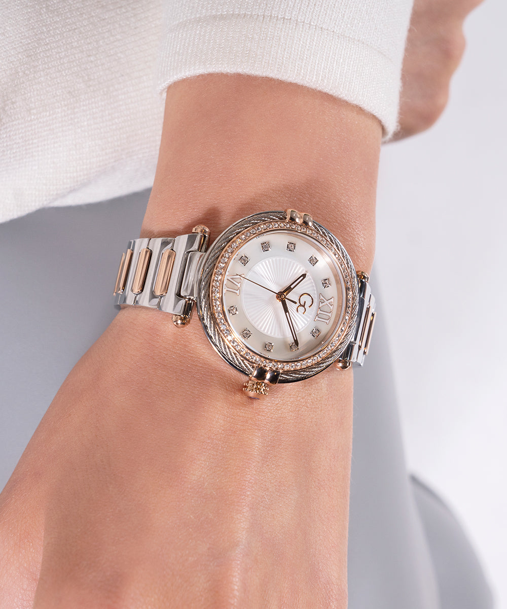 Gc Vogue Cable Mid Size Metal - Z52001L1MF | GUESS Watches US Gc Vogue Cable Mid Size Metal - Z52001L1MF | GUESS Watches US