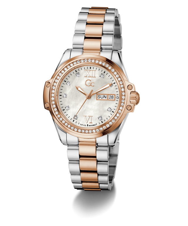 Gc Bolt Lady Mid Size Metal Z53001L1 GUESS Watches US