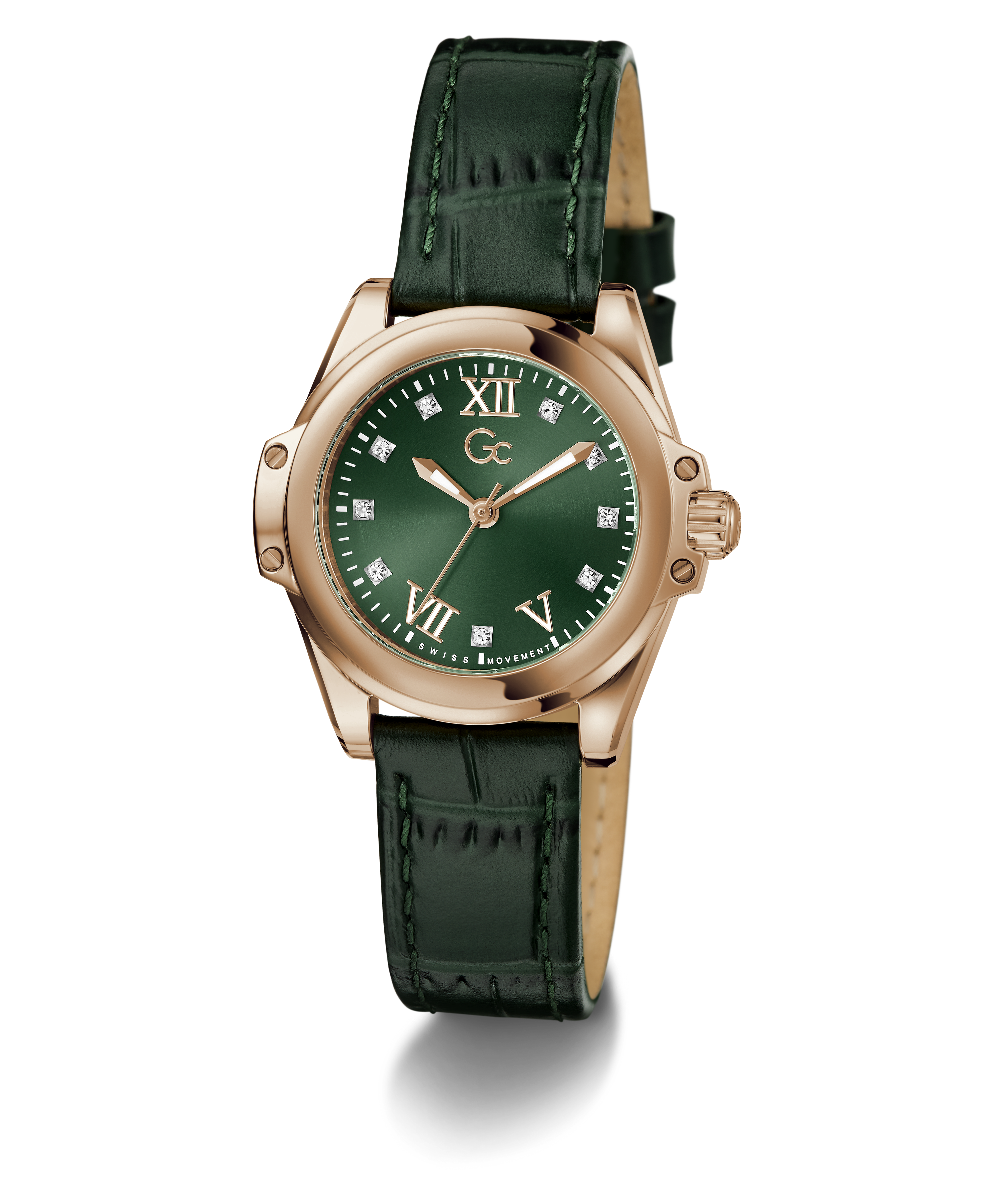 Gc Bolt Lady Mini Small Size Leather - Z58003L9 | GUESS Watches US