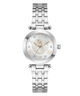 Gc TopChic Mid Size Metal watch with a white face and brand logo on a white background