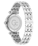 Gc TopChic Mid Size Metal watch with metal bracelet on a white background